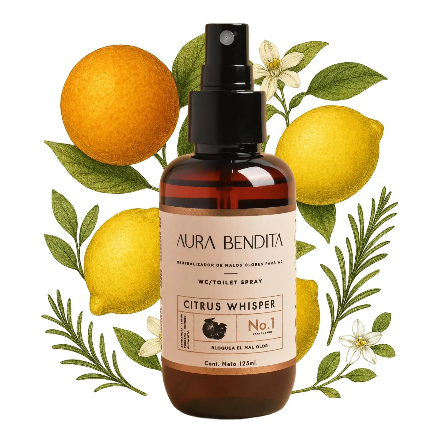 Desodorante Inodoro | Citrus Whisper - Aura Bendita
