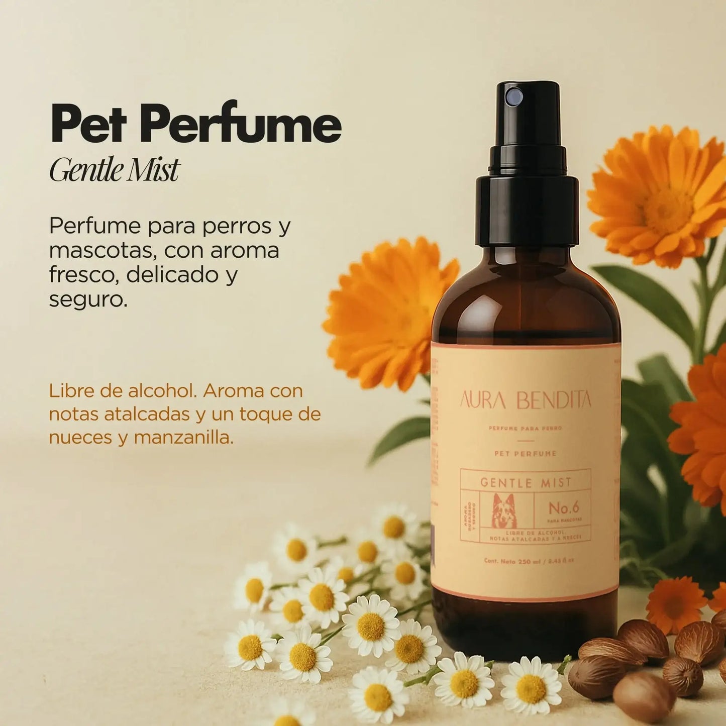 Perfume para Perro | Gentle Mist - Aura Bendita