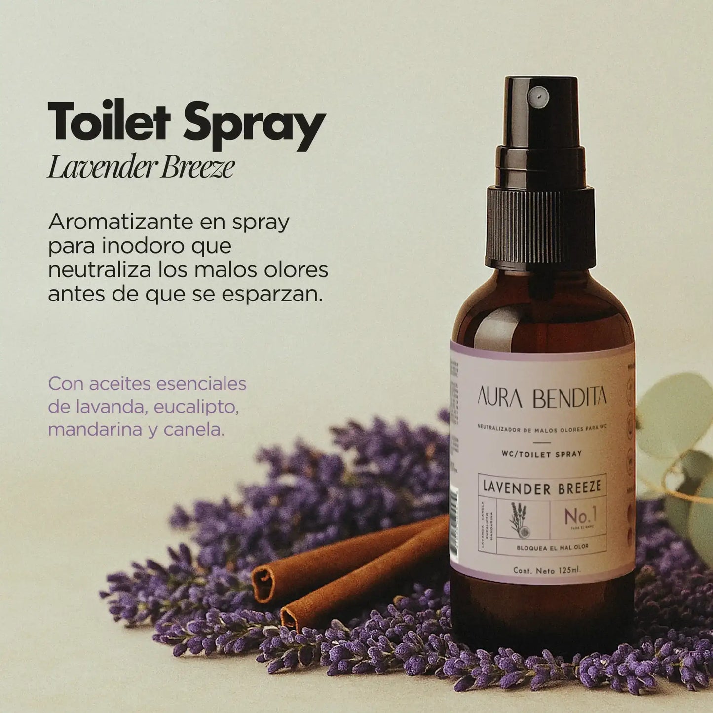Desodorante Inodoro | Lavender Breeze - Aura Bendita