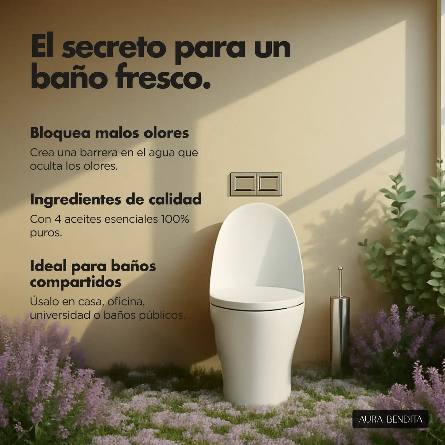 Desodorante Inodoro | Lavender Breeze - Aura Bendita