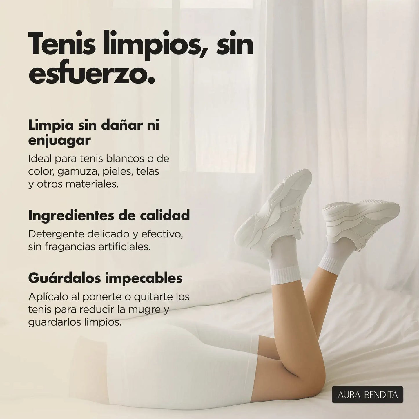 Limpiador Tenis y Calzado | Sneaker Refresh - Aura Bendita