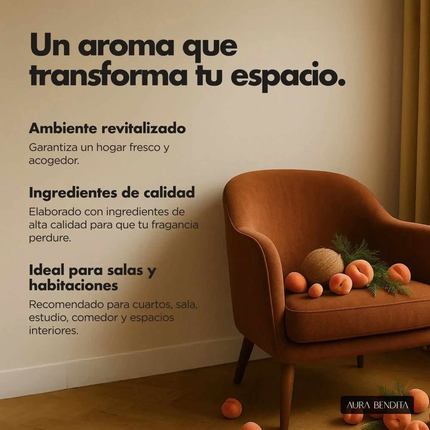 Aromatizante Hogar | Cozy Charm - Aura Bendita
