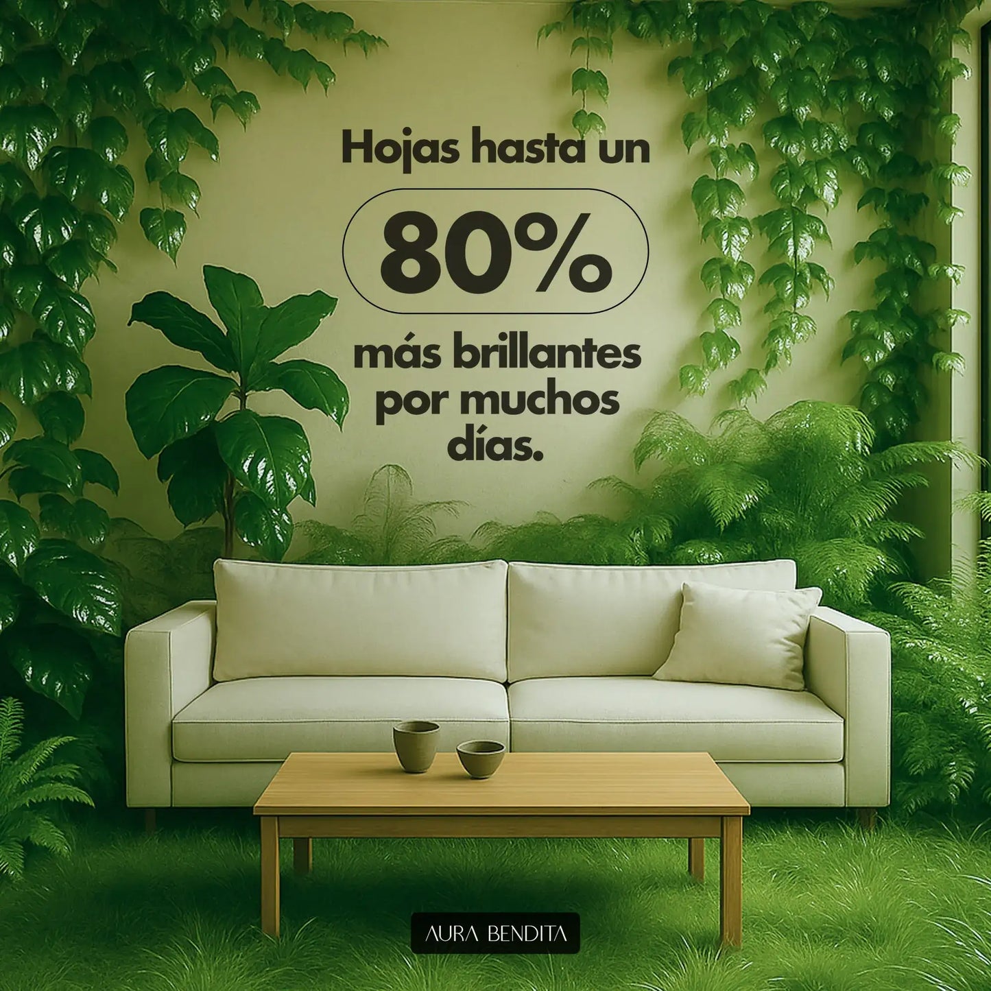 Abrillantador Plantas | Green Elixir - Aura Bendita