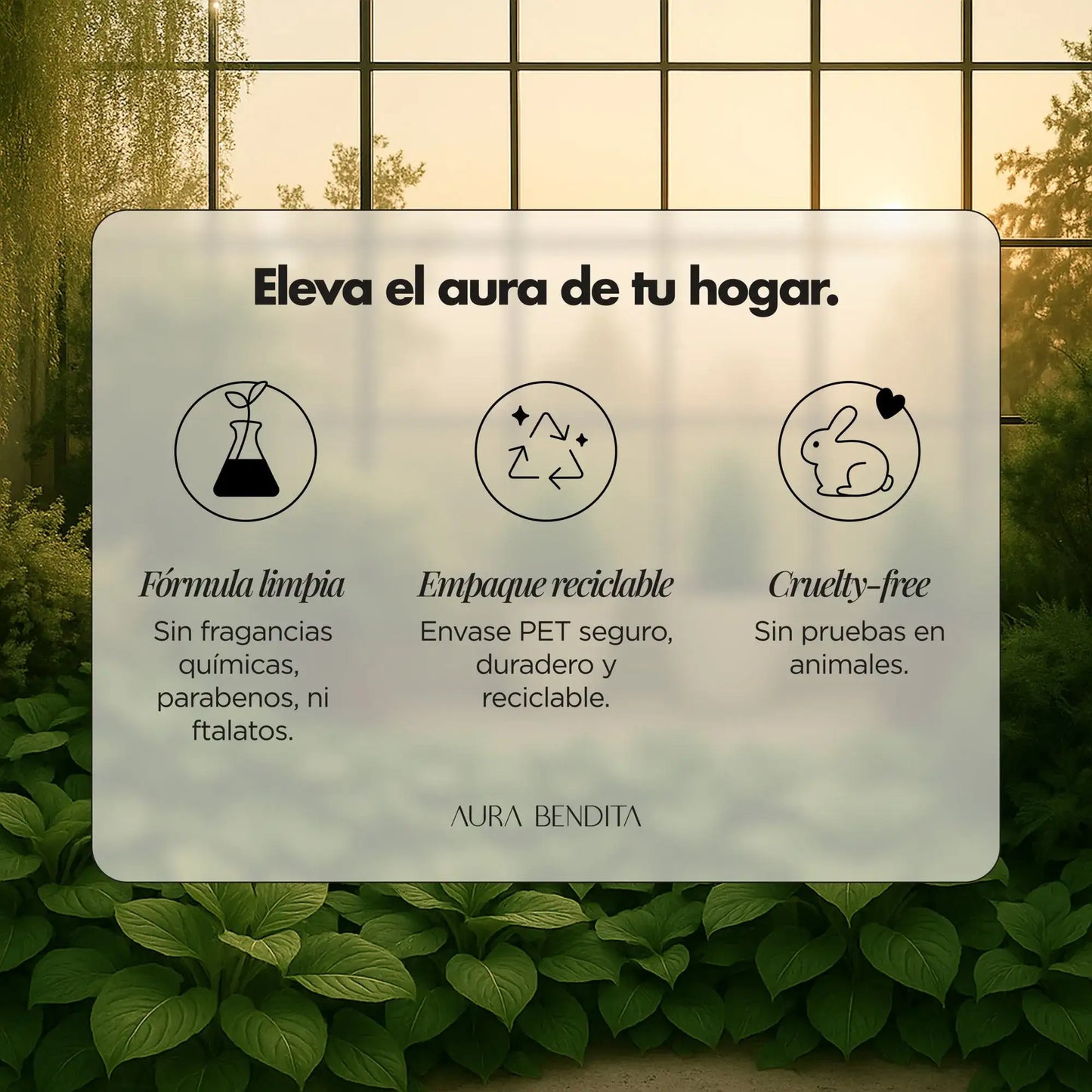 Abrillantador Plantas | Green Elixir - Aura Bendita