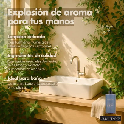 Jabón Líquido | Luminous Mint - Aura Bendita