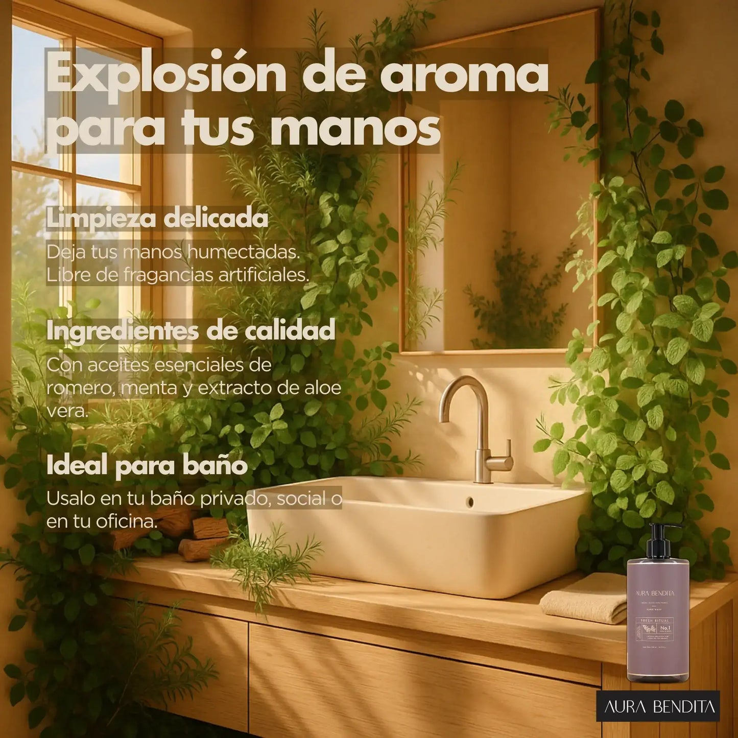Jabón Líquido | Fresh Ritual - Aura Bendita