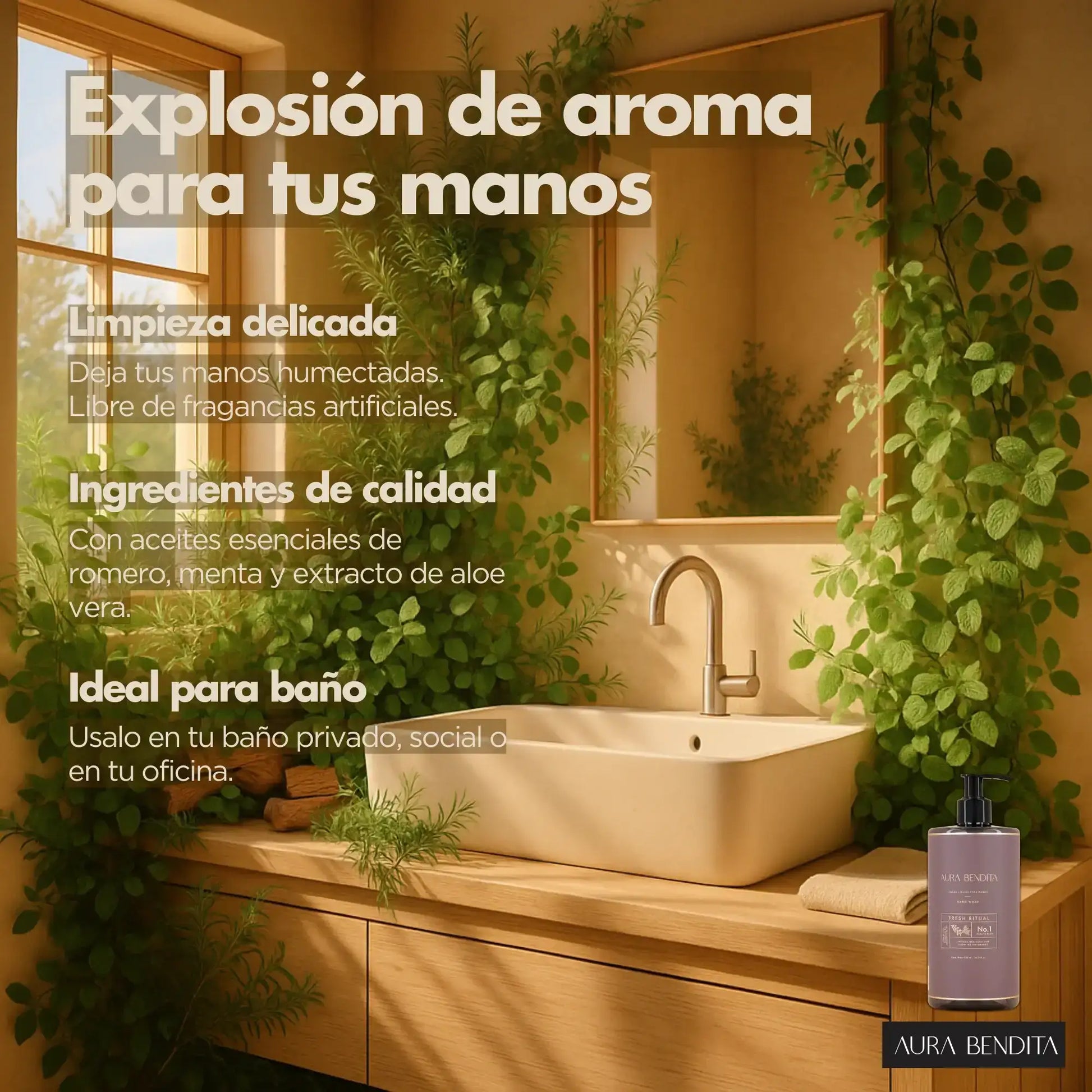 Jabón Líquido | Fresh Ritual - Aura Bendita