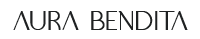 AURA BENDITA Logotipo Negro sobre Transparente 200x39 - Fragancias y productos para el hogar, con aceites esenciales