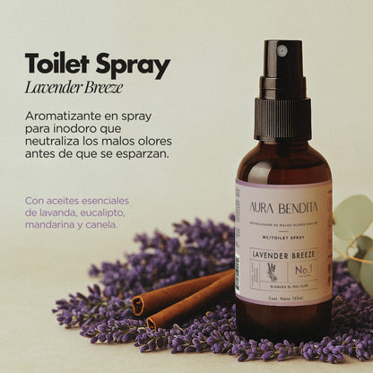 Toilet Spray | Bloquea Olores del Inodoro