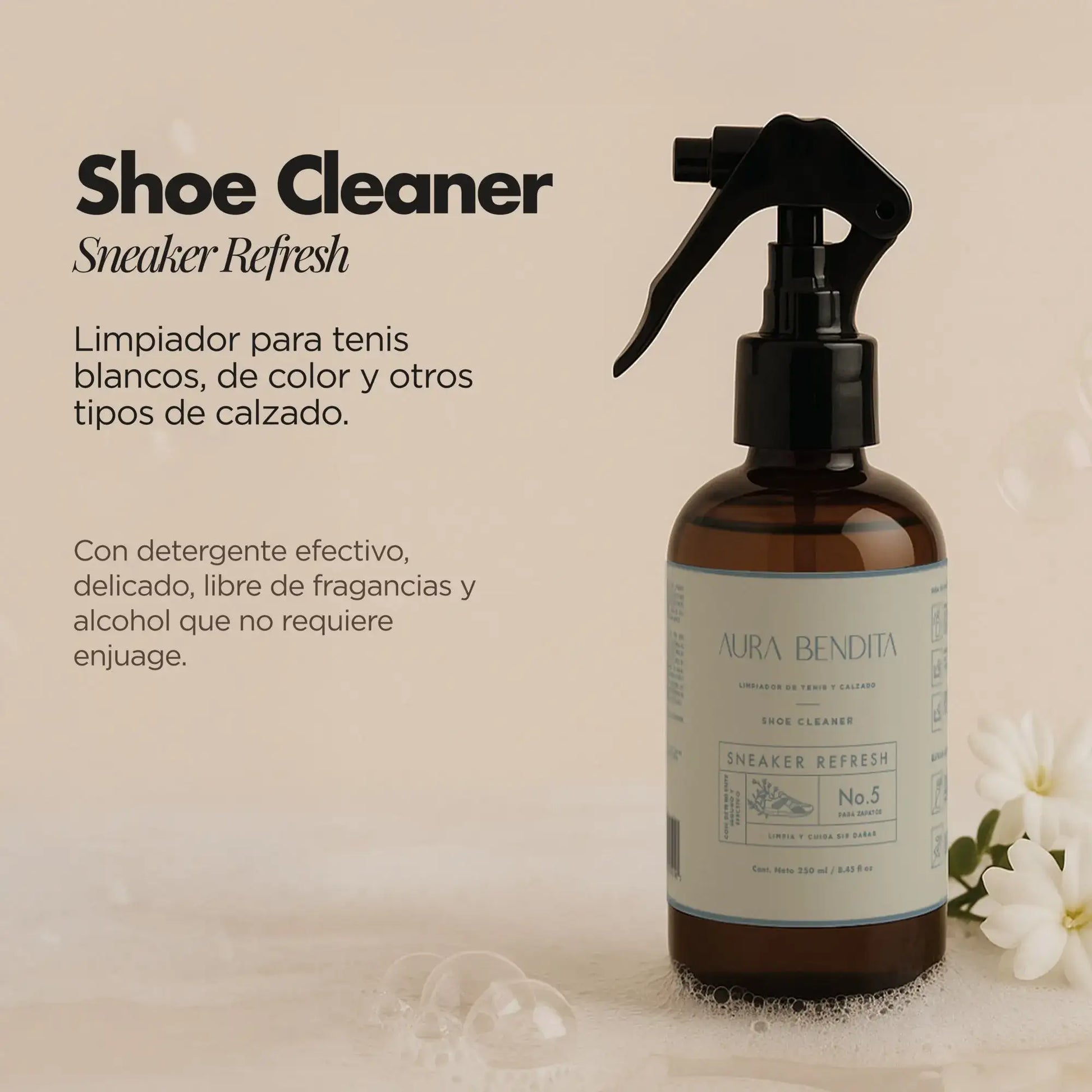 Limpiador Tenis y Calzado | Sneaker Refresh - Aura Bendita