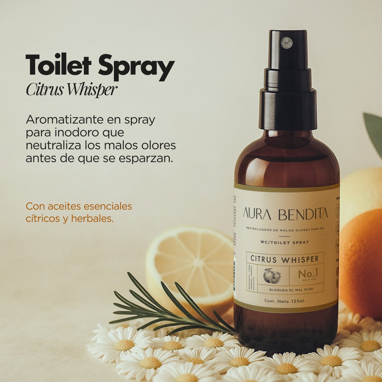 Toilet Spray | Bloquea Olores del Inodoro