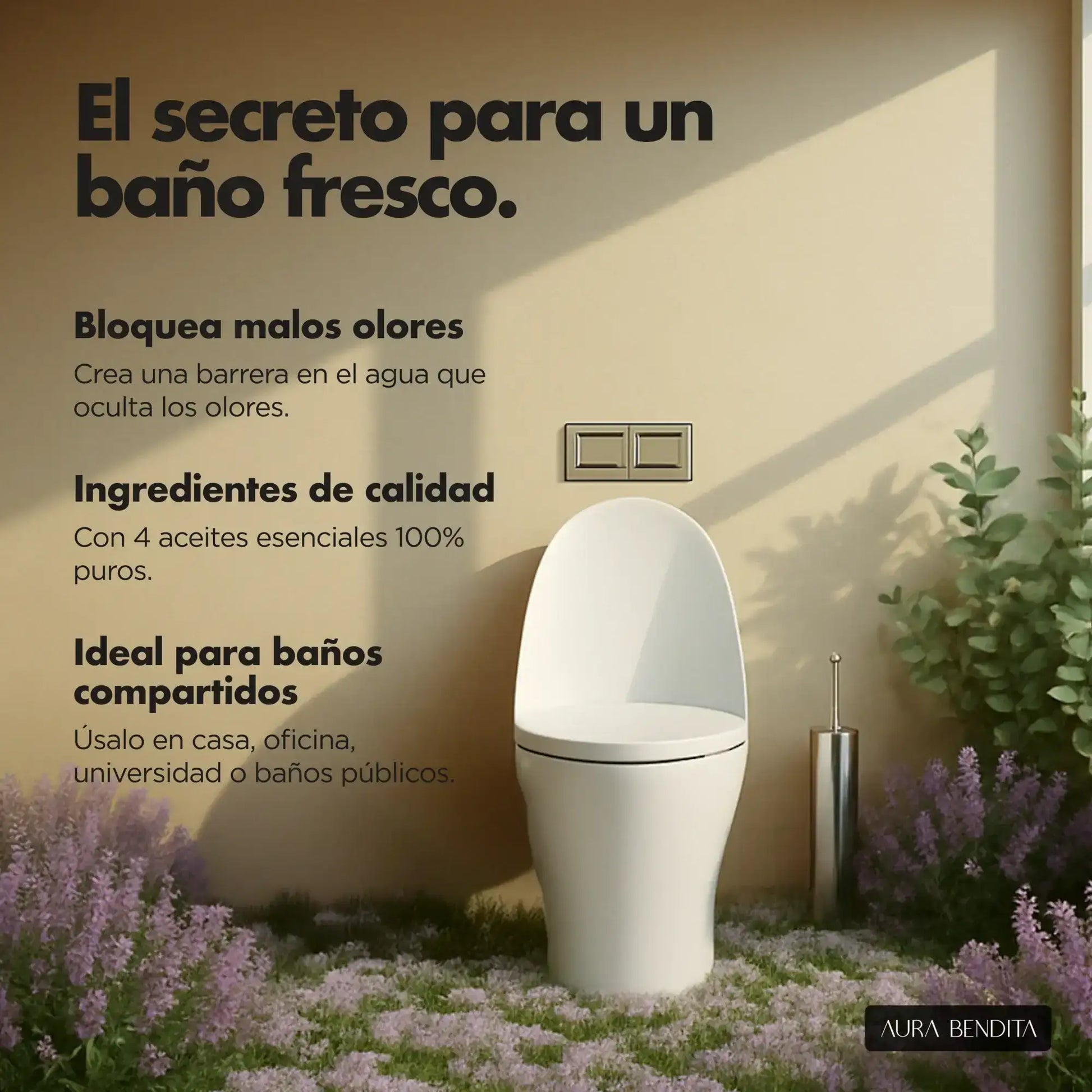Desodorante Inodoro | Lavender Breeze - Aura Bendita