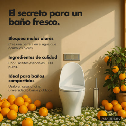 Toilet Spray | Bloquea Olores del Inodoro