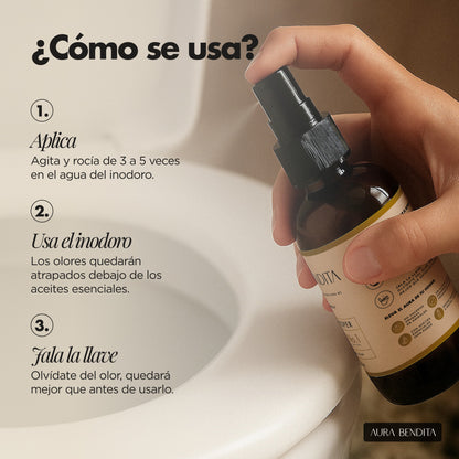 Toilet Spray | Bloquea Olores del Inodoro